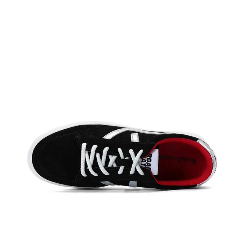 Road Mate Slip Resistant Cushioning Low Top Skateboard Shoes Women's Black-2
