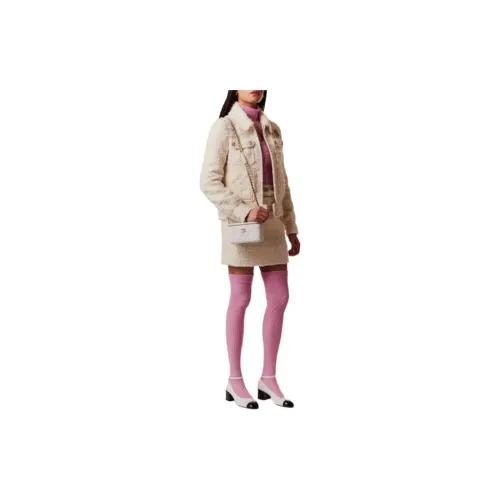 CHANEL Jackets Women's White