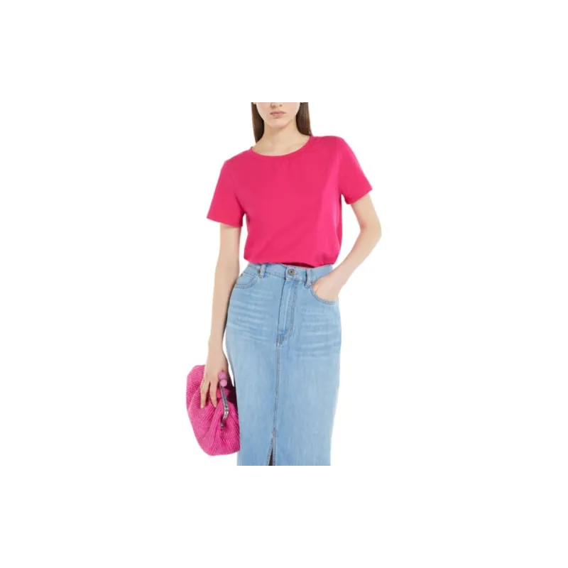 WEEKEND MaxMara Crewneck Short Sleeved T Shirt-3