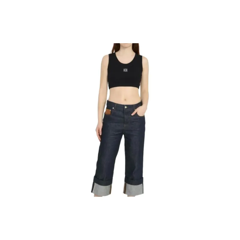 LOEWE Tank Tops Women's Black-2