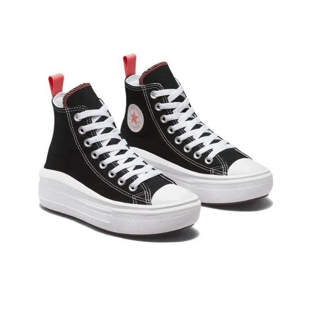 Converse Chuck Taylor All Star Move Platform Black Pink Salt GS-2