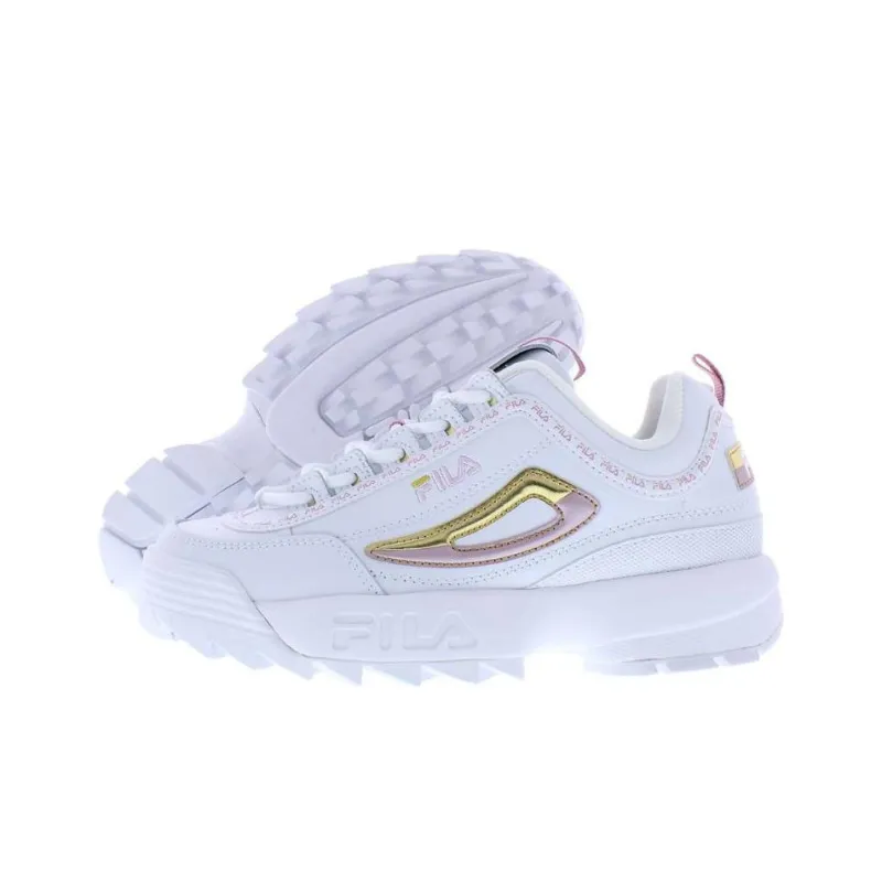 FILA KIDS Anti Kick Cushioning Kids Lifestyle Shoes White Teenagers-3