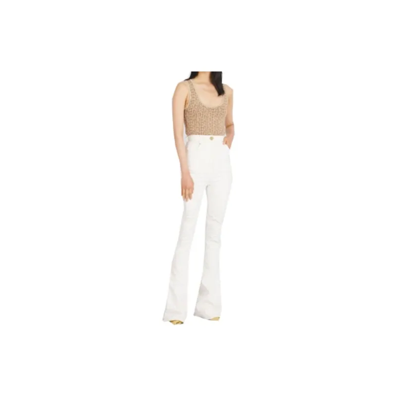 BALMAIN Jeans Women's White-3