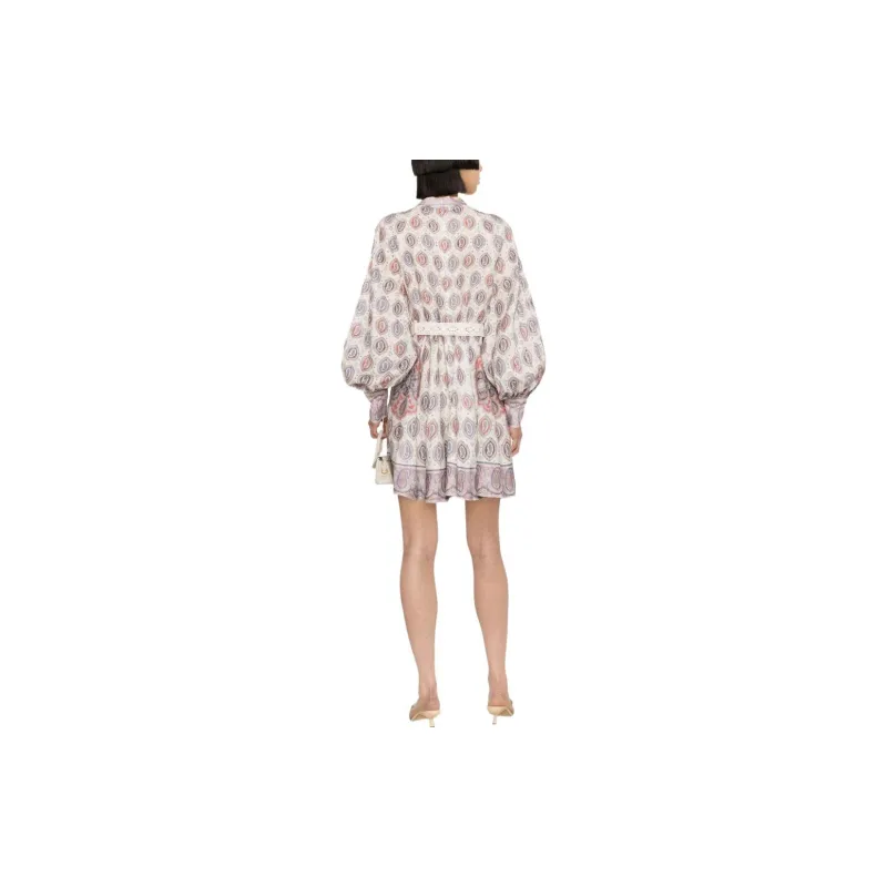 Zimmermann Long-Sleeved Dresses Women's Pink-1