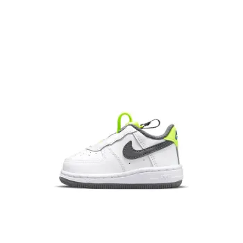 Nike Air Force 1 Toggle Low-Top Skateboard Shoes White Gray Green Infant And Toddler