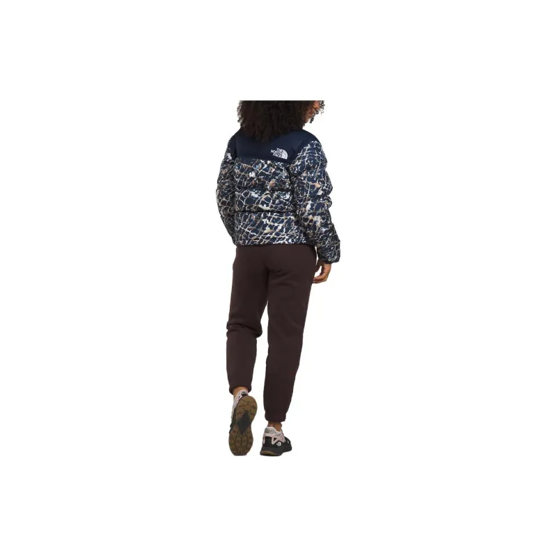 THE NORTH FACE Abstract print Quilted Jacket-4