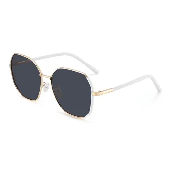Morakot Alloy Square Sunglasses Women's