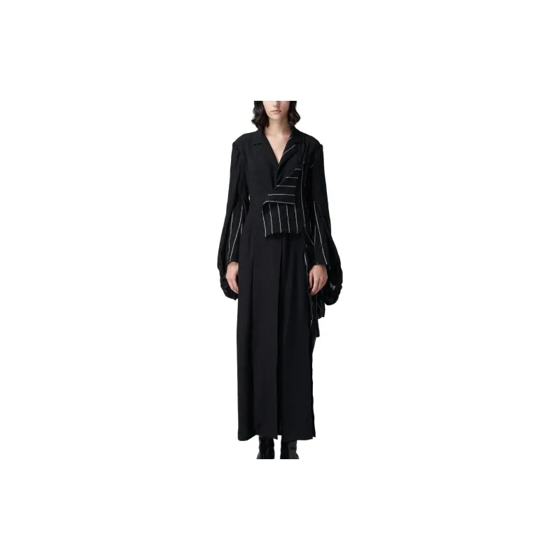 Yohji Yamamoto Coats Women's Black-2