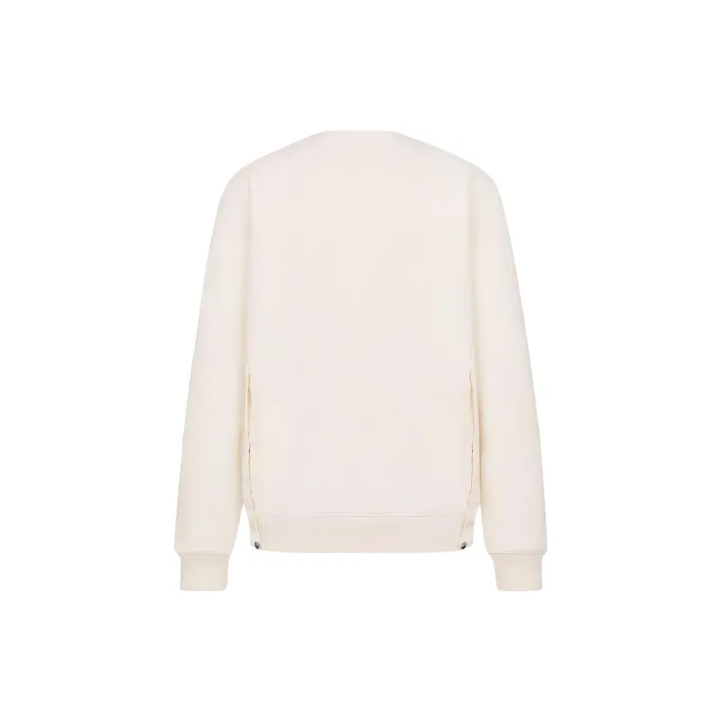 DIOR Quarterly New Products Sweatshirts Men White-1
