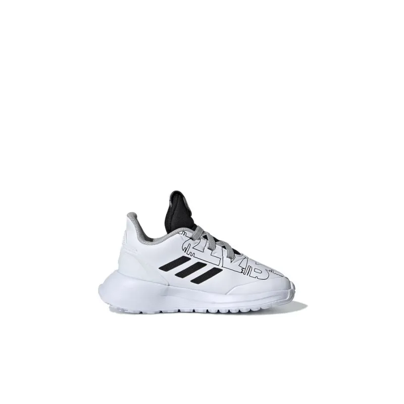 Adidas Rapidarun Starwars El I Slip-Resistant Low-Top Toddler Shoes White Black Infant And Toddler-1