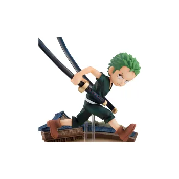 MegaHouse Roronoa Zoro GEM Collection One Piece Zoro Running. Chibi Figures