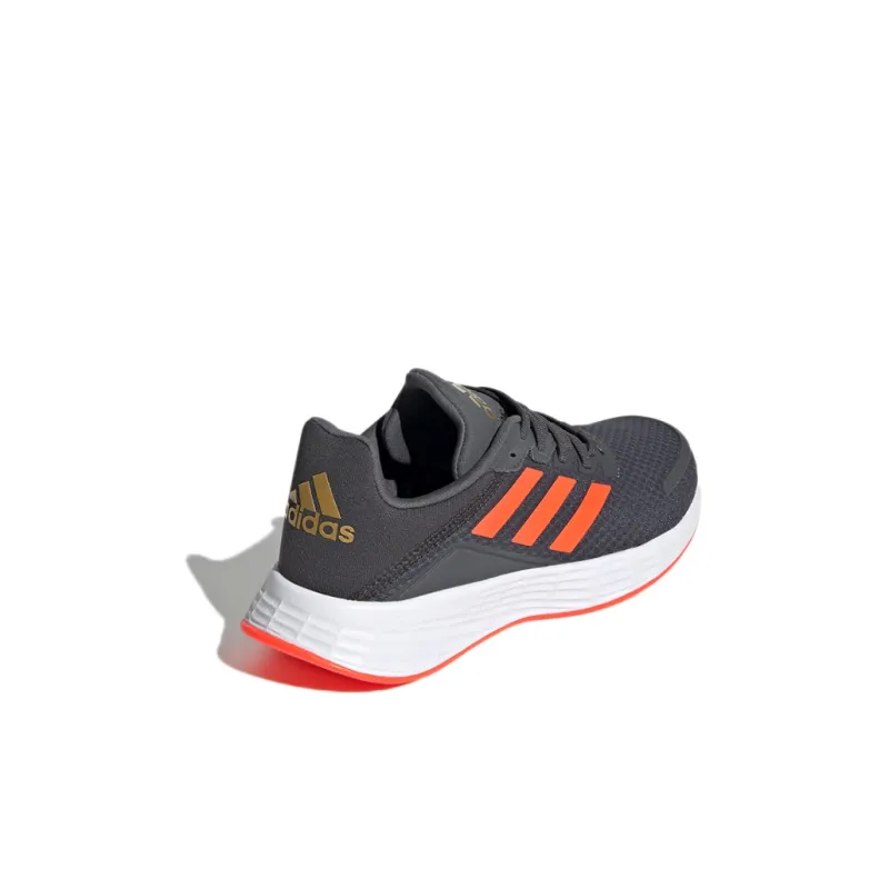 Adidas Duramo Sl K Slip Resistant And Breathable Low Top Kids' Running Shoes Gray Red Kids'-3