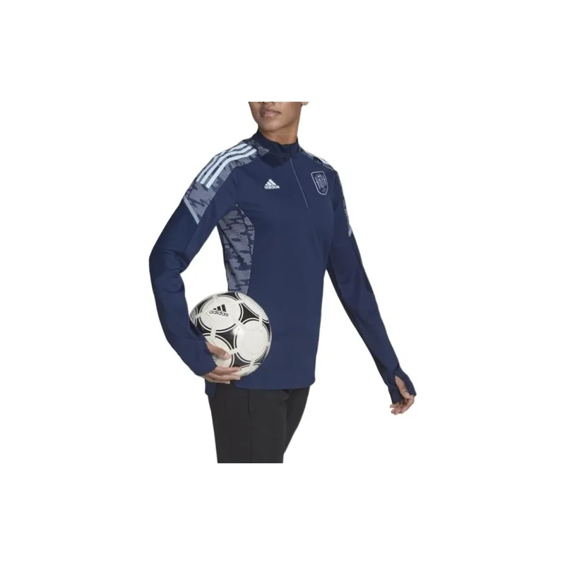 Adidas Spain Condivo 21 Training Top Soccer Jerseys Women's Dark Blue-3
