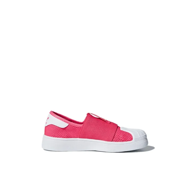 Adidas Originals Superstar Series Smr 360 C Low-Top Kids' Skateboarding Shoes Pink White Children Aged 3-7 Years Old-1