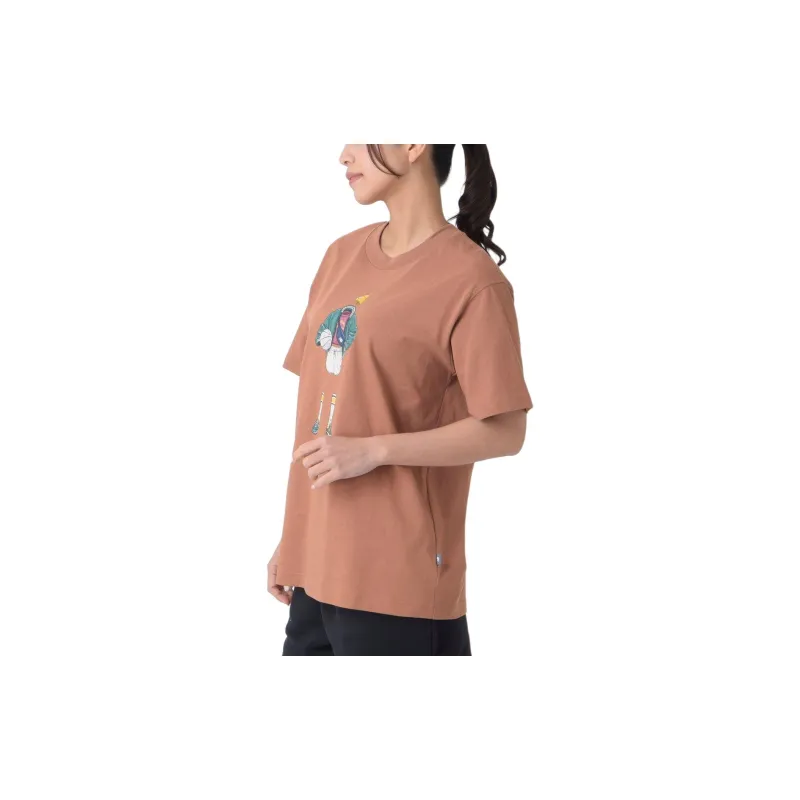 New Balance T Shirt Women's Walnut Wood-4