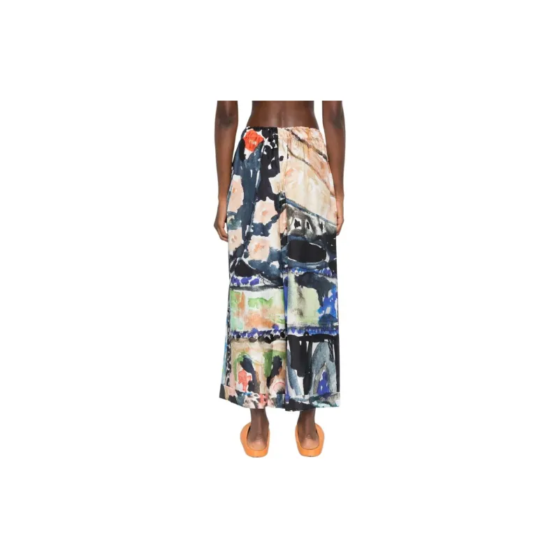 Daniela Gregis SS24 Casual Pants Women's Multicolor-2