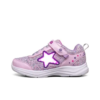 Skechers Glimmer Kicks Breathable Lightweight Low-Top Kids' Running Shoes Pink Teenagers