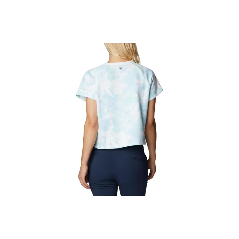 Columbia T-Shirts Women's Teal-2