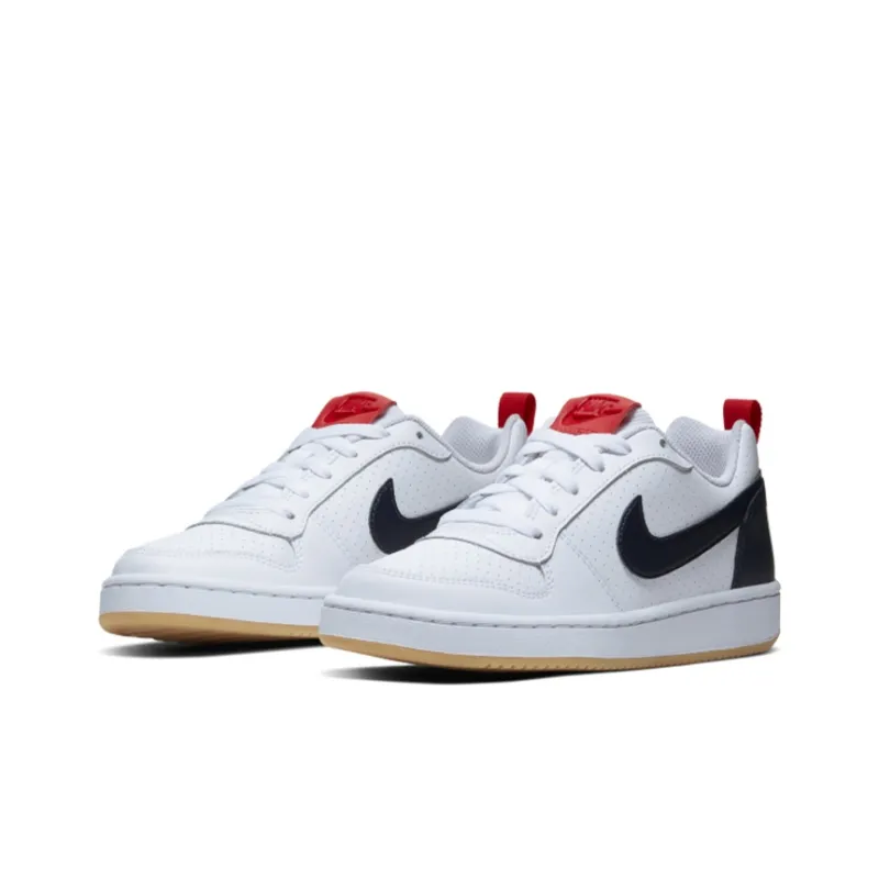 Nike Court Borough Low White Obsidian Gum GS-1
