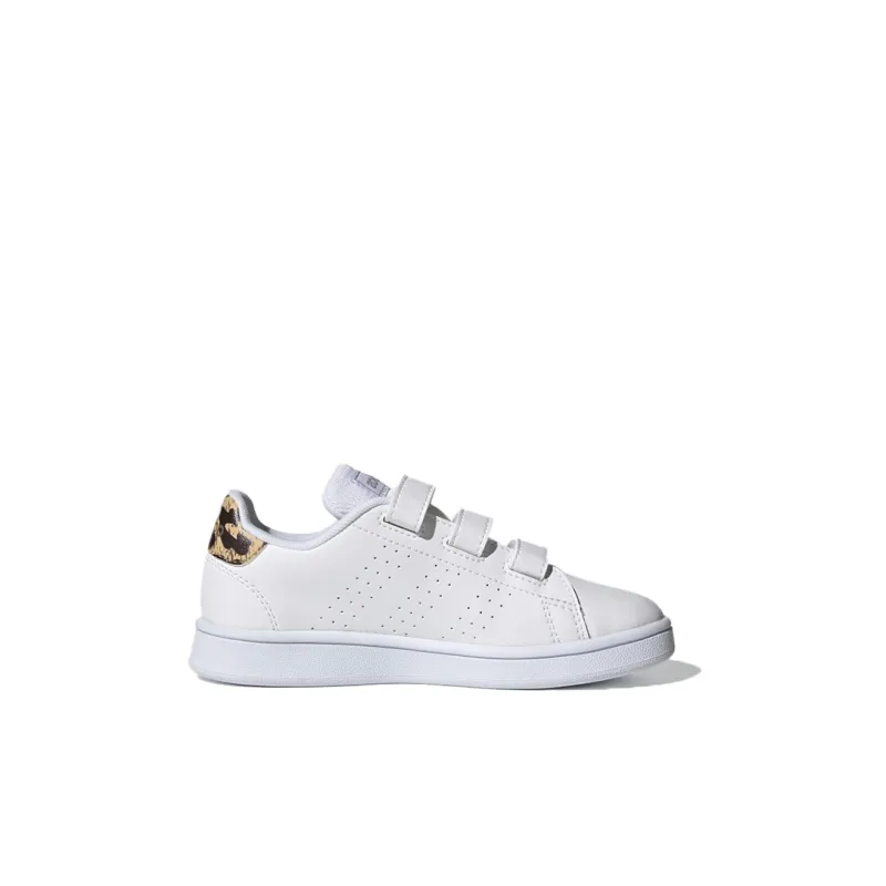 Adidas Advantage J 'White Leopard'-1