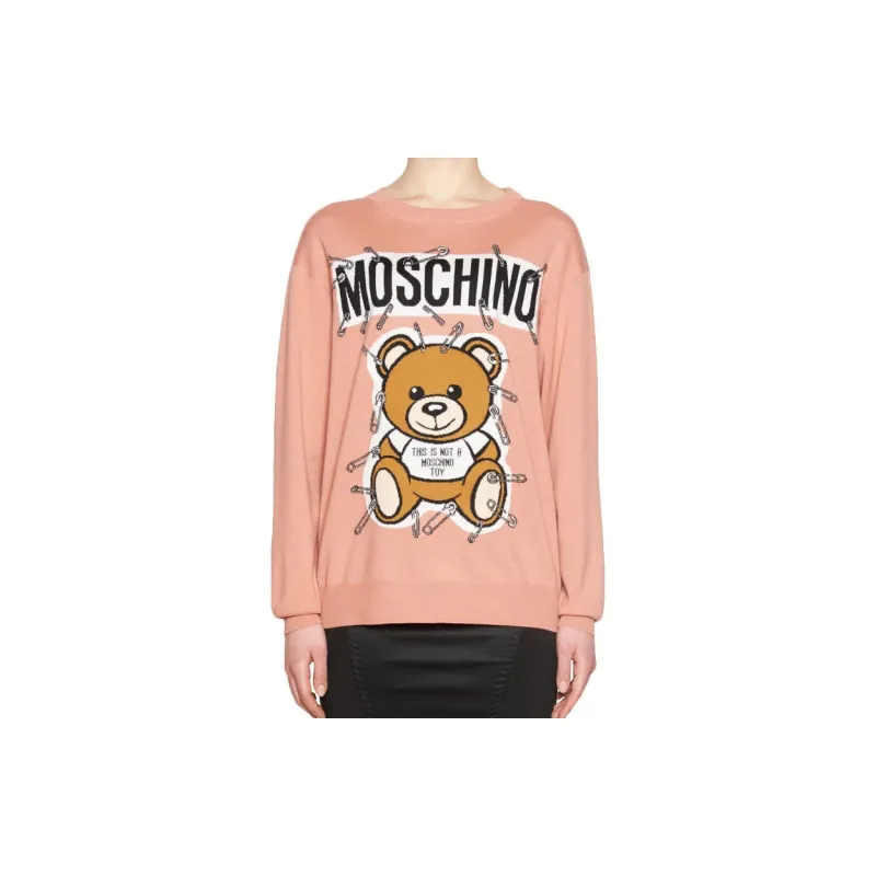 MOSCHINO Crewneck Knitted Jumper-1