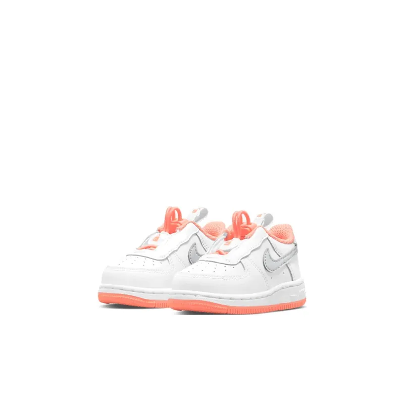 Nike Air Force 1 Low-Top Toddler Shoes Pink White Infant And Toddler-2