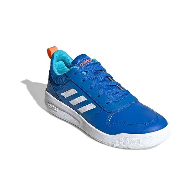 Adidas TENSAUR Series Low-Top Kids' Skateboarding Shoes Blue White Orange Teenagers-2
