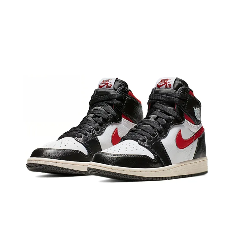 Jordan 1 Retro High Black Gym Red GS-2