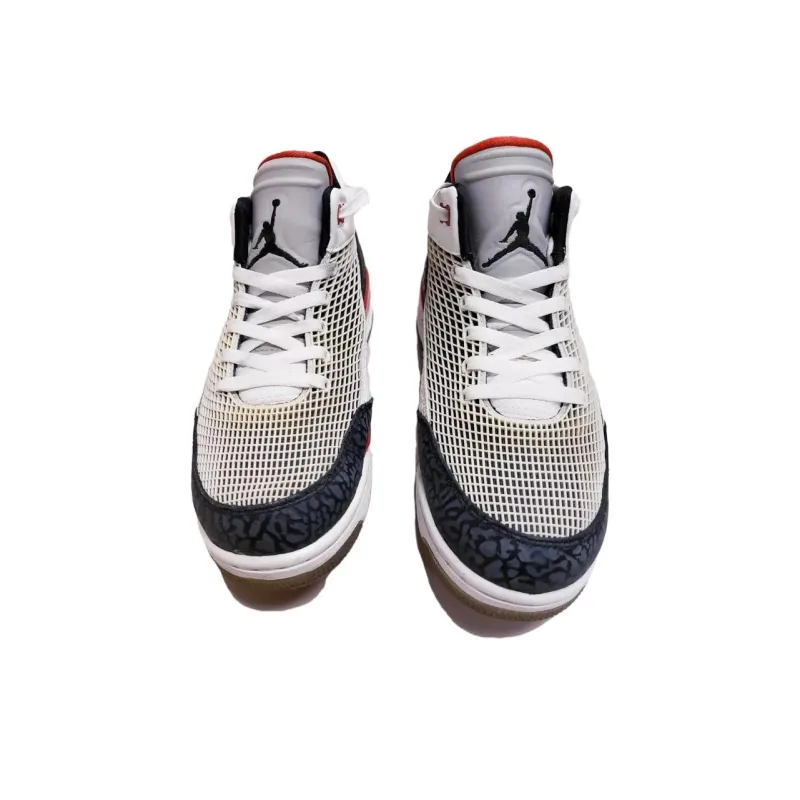 Jordan Flight Club 80s White Black Red-3