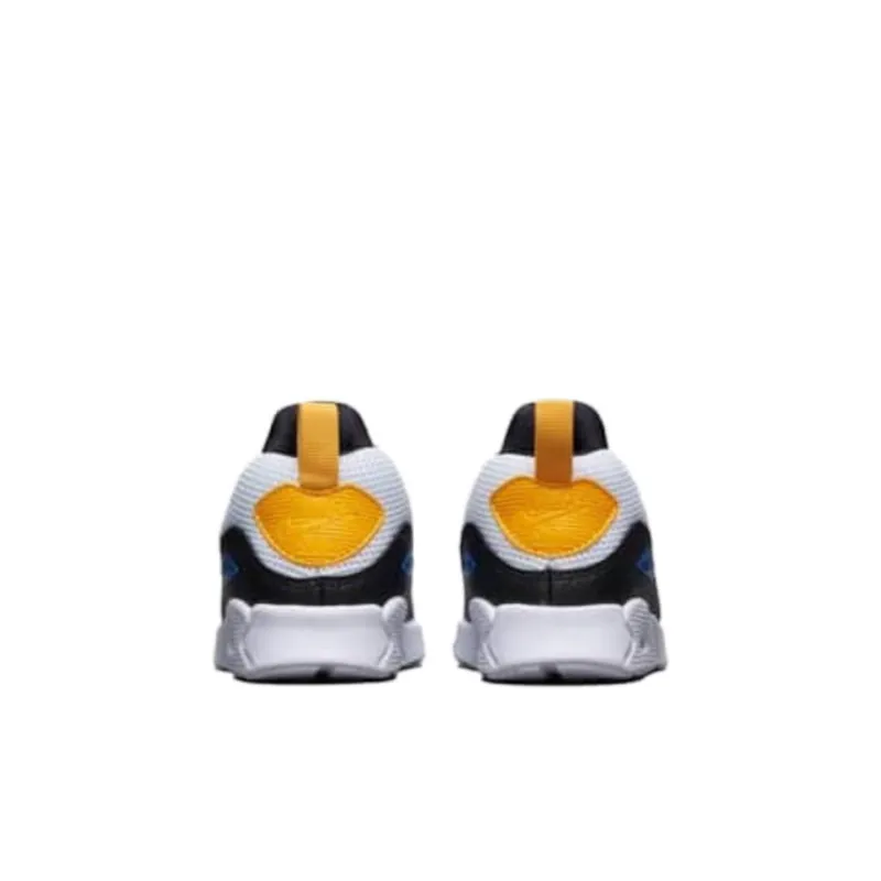 Nike Air Max 90 Cushioning, Wear Resistant Low Top Toddler Shoes White Blue Infant And Toddler-4