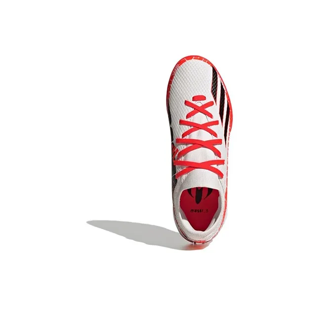 adidas X Speedportal Messi.3 TF J 'White Solar Red'-4