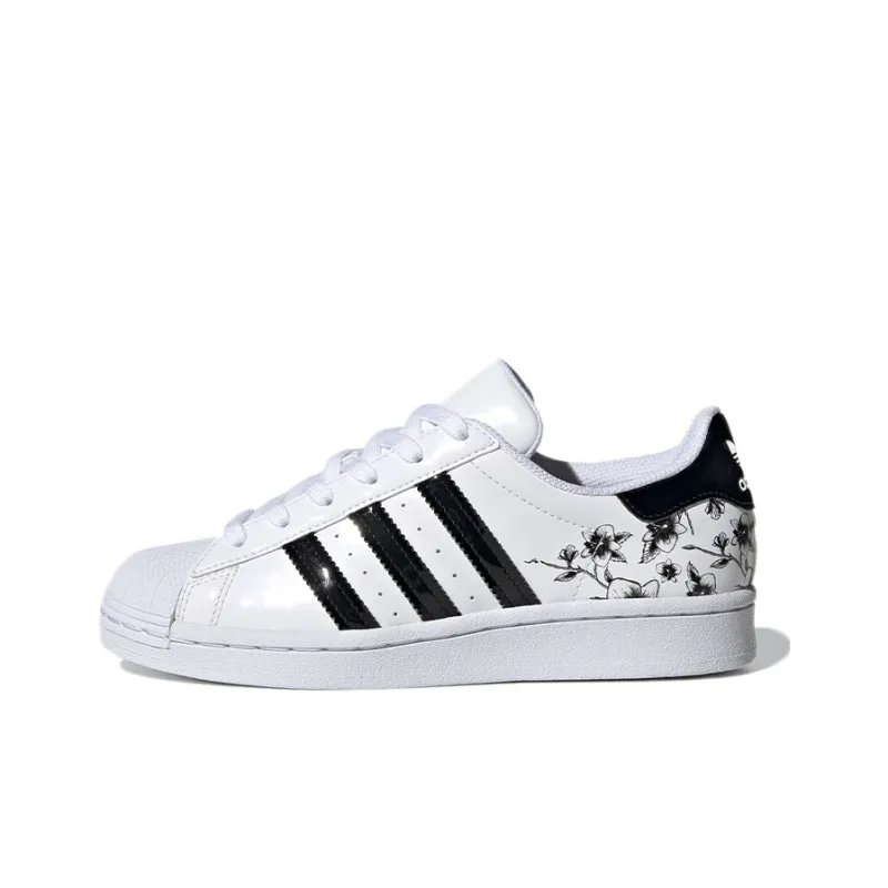 Adidas Originals J Abrasion Resistant Low Top Skateboard Shoes White Teenagers-0