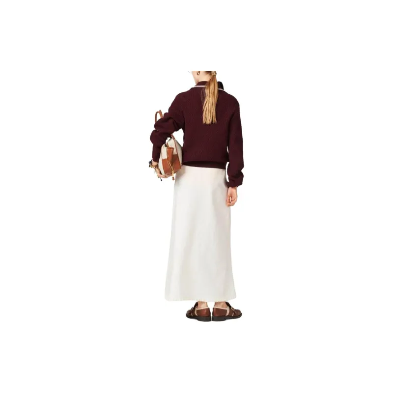 MIU MIU Polo Shirt Women's Burgundy-1