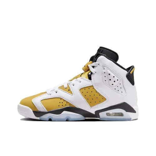 Air Jordan 6 Retro Yellow Ochre GS