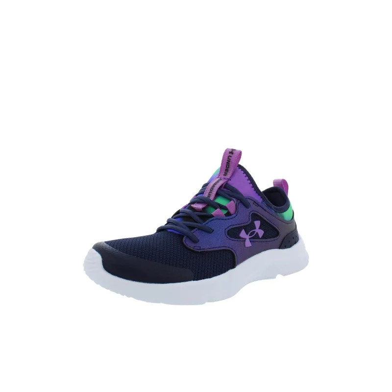 Under Armour Infinity 2.0 Anti Slip Wear Resistant Low Top Kids' Running Shoes Purple Kids'-1