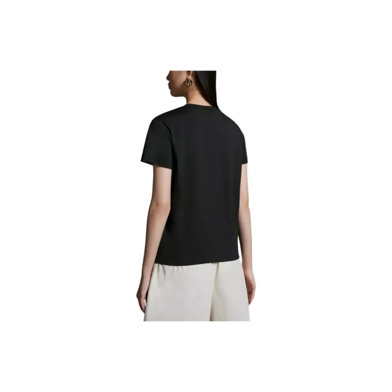 Moncler Tennis Logo Patch T Shirt-3