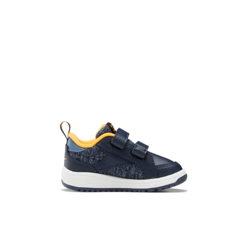 Reebok Weebok Clasp   Low Toddler 'Vector Navy Semi Solar Gold'-1