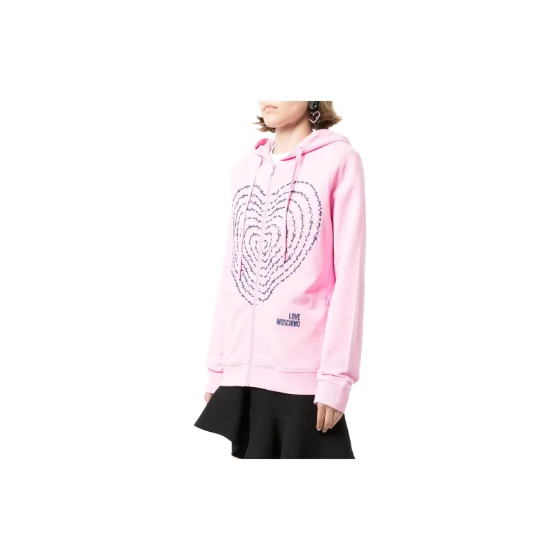 LOVE MOSCHINO Sweatshirts Women's Pink-3