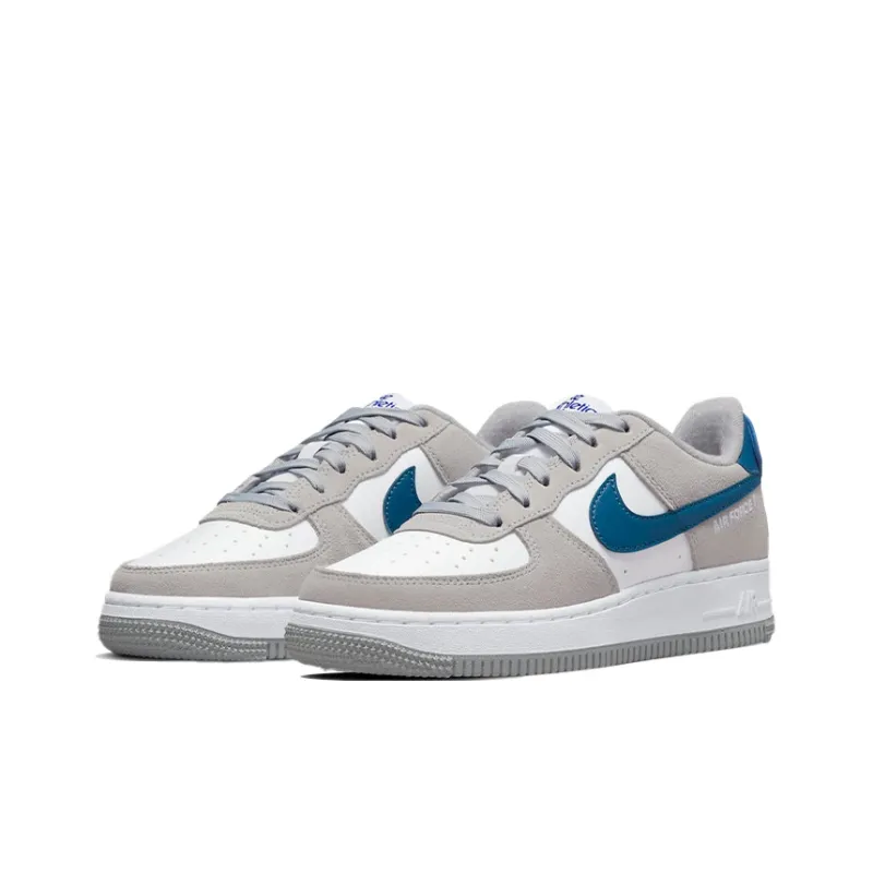 Nike Air Force 1 Low Athletic Club White Grey GS-3