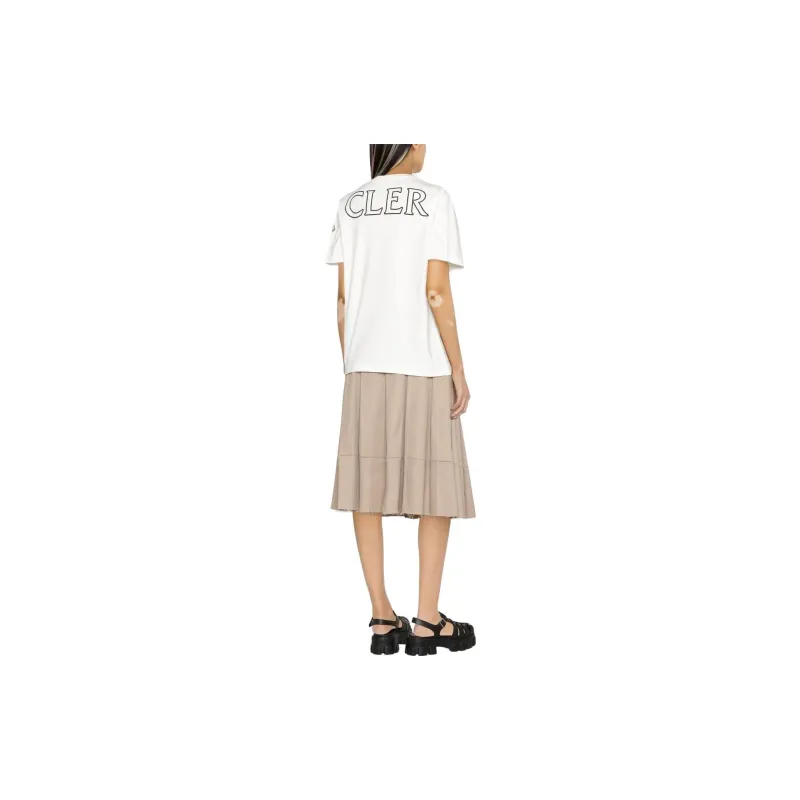 Moncler Logo print Oversize T shirt-2