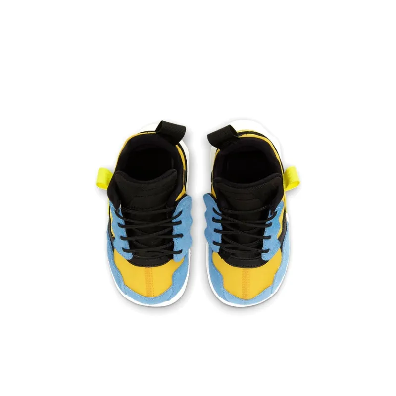 Jordan MA2 'University Gold' Low-Top Running Shoes Black Yellow Blue Infant And Toddler-3