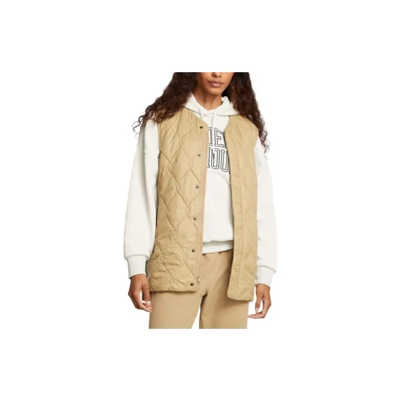 Under Armour Diamond Vest Women's Camel Brown-3