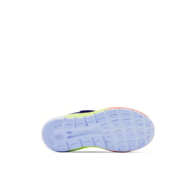 Under Armour Surge 2 Cushioning Wear-Resistant Low-Top Running Shoes Blue BP Children Aged 3-7 Years Old-4