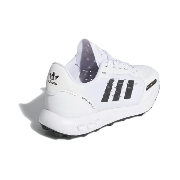 Adidas Originals La Trainer 3 J Wear-Resistant Kids' Running Shoes White Black Teenagers-3