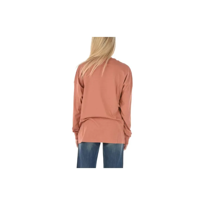 DIESEL T-Shirts Women's Orange-2