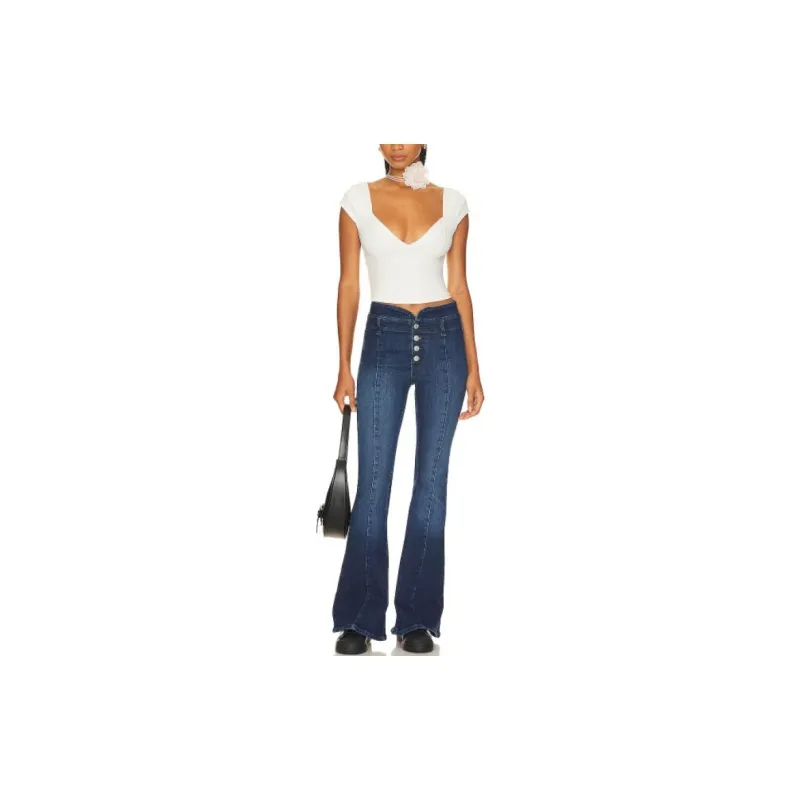 FREE PEOPLE Jeans Women's Blue-1