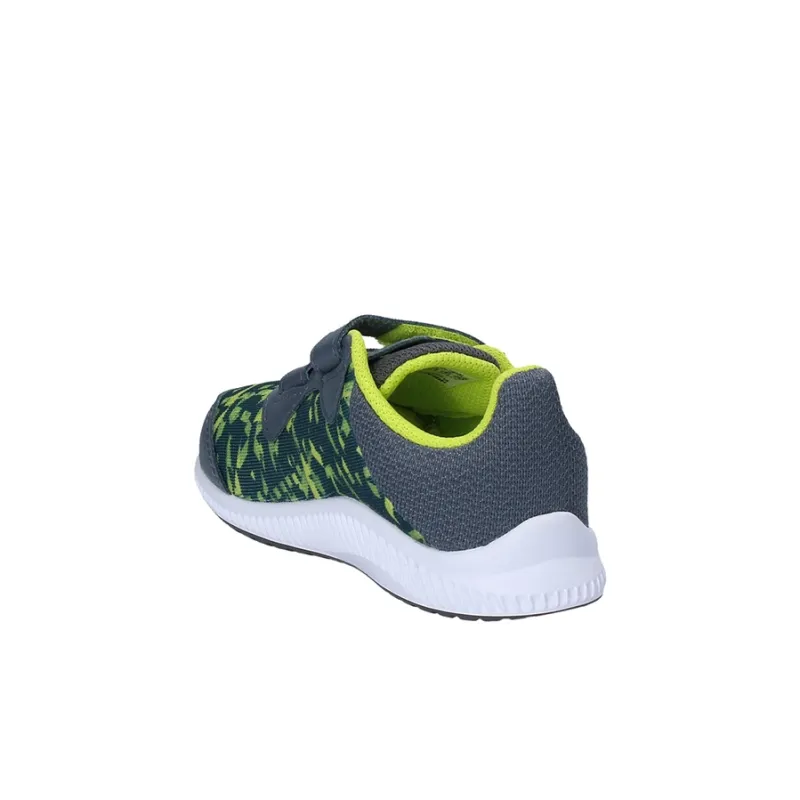 Adidas Fortarun Abrasion-Resistant Low-Top Toddler Shoes Gray Green Infant And Toddler-3