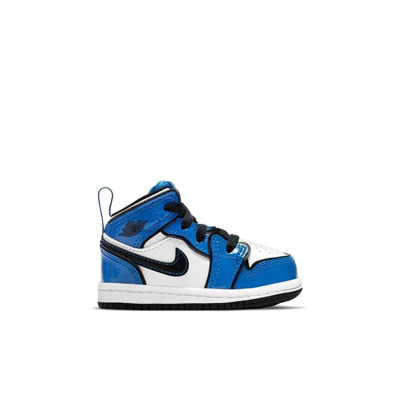 Jordan 1 Mid Signal Blue TD-1