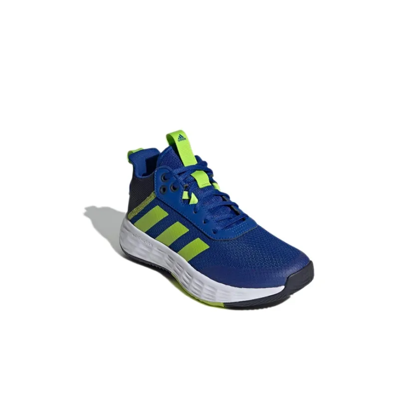 Adidas OwnTheGame 2.0 K Slip Resistant Low Top Children's Basketball Shoes Blue Green Kids'-1