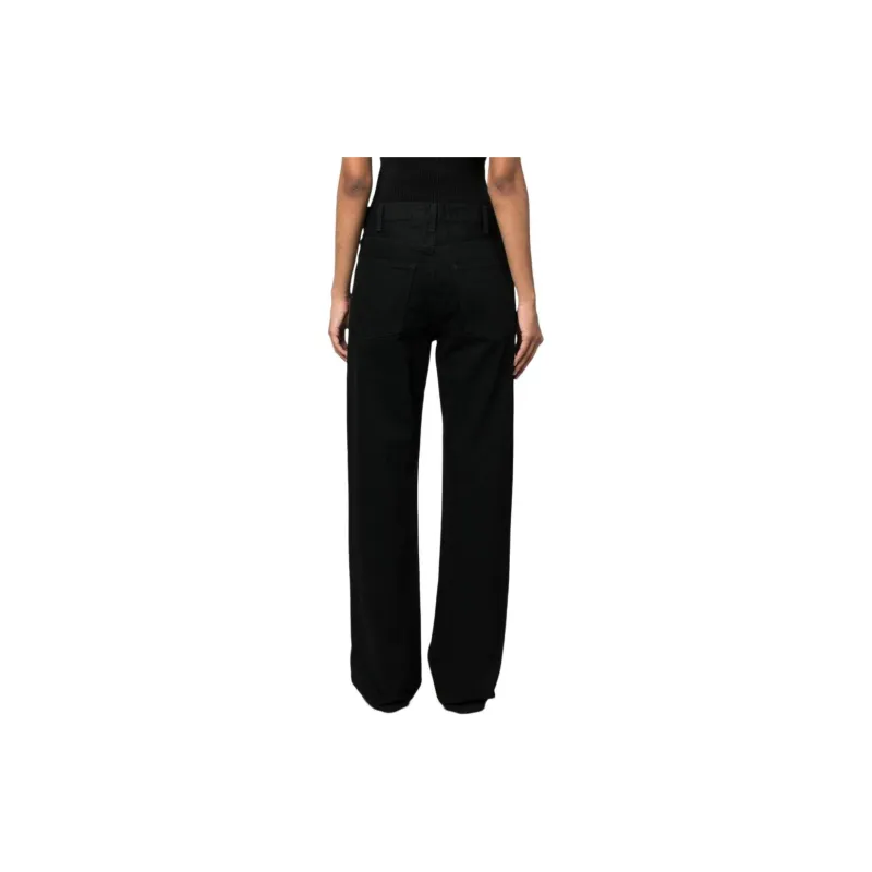 NILI LOTAN Mid rise Flared Jeans-2